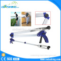 Deluxe folding reacher helping hand with suction cups/lightweight easy carry portable pick up tool reaching tool litter grabber